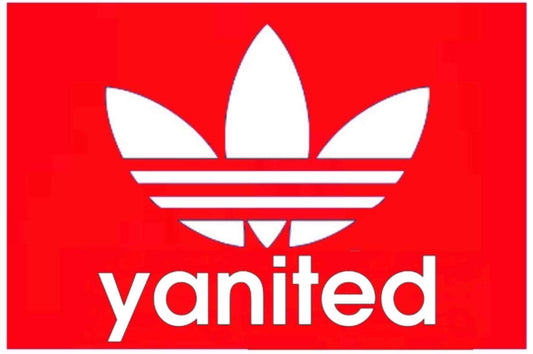 MANCHESTER UNITED FC (YANITED-ADIDAS STICKER)