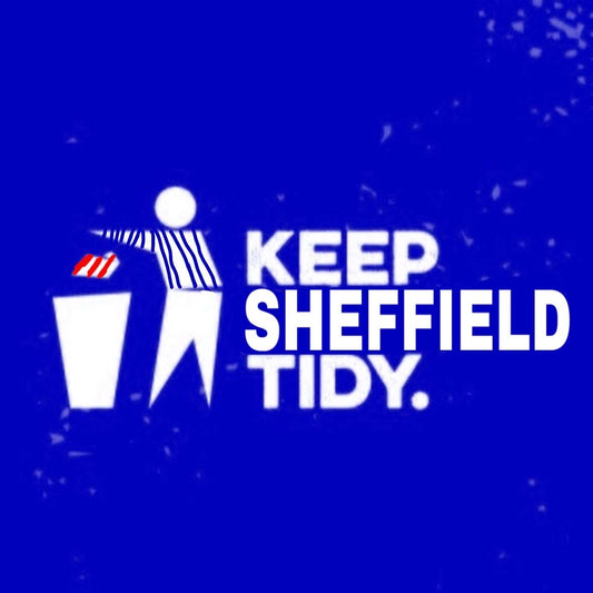 SHEFFIELD WEDNESDAY FC (KEEP SHEFFIELD TIDY) STICKER