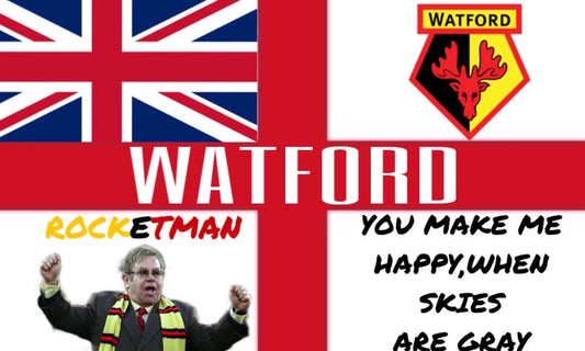 WATFORD FC ORIGINAL STICKER